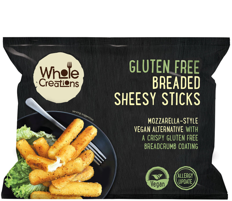 *** NEW RECIPE ***Gluten Free Breaded Sheesy Sticks - 200g